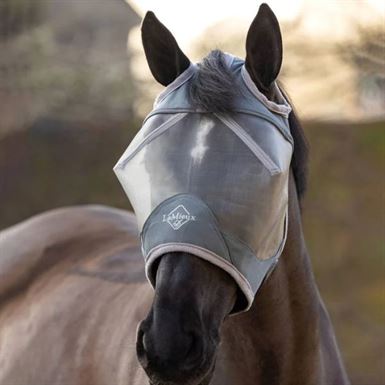 LeMieux ArmourShield Pro Standard Fluemaske - Grå