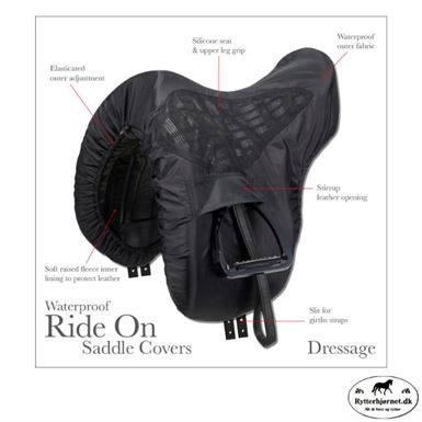 LeMieux Ride On Sadelovertræk Dressur - Sort