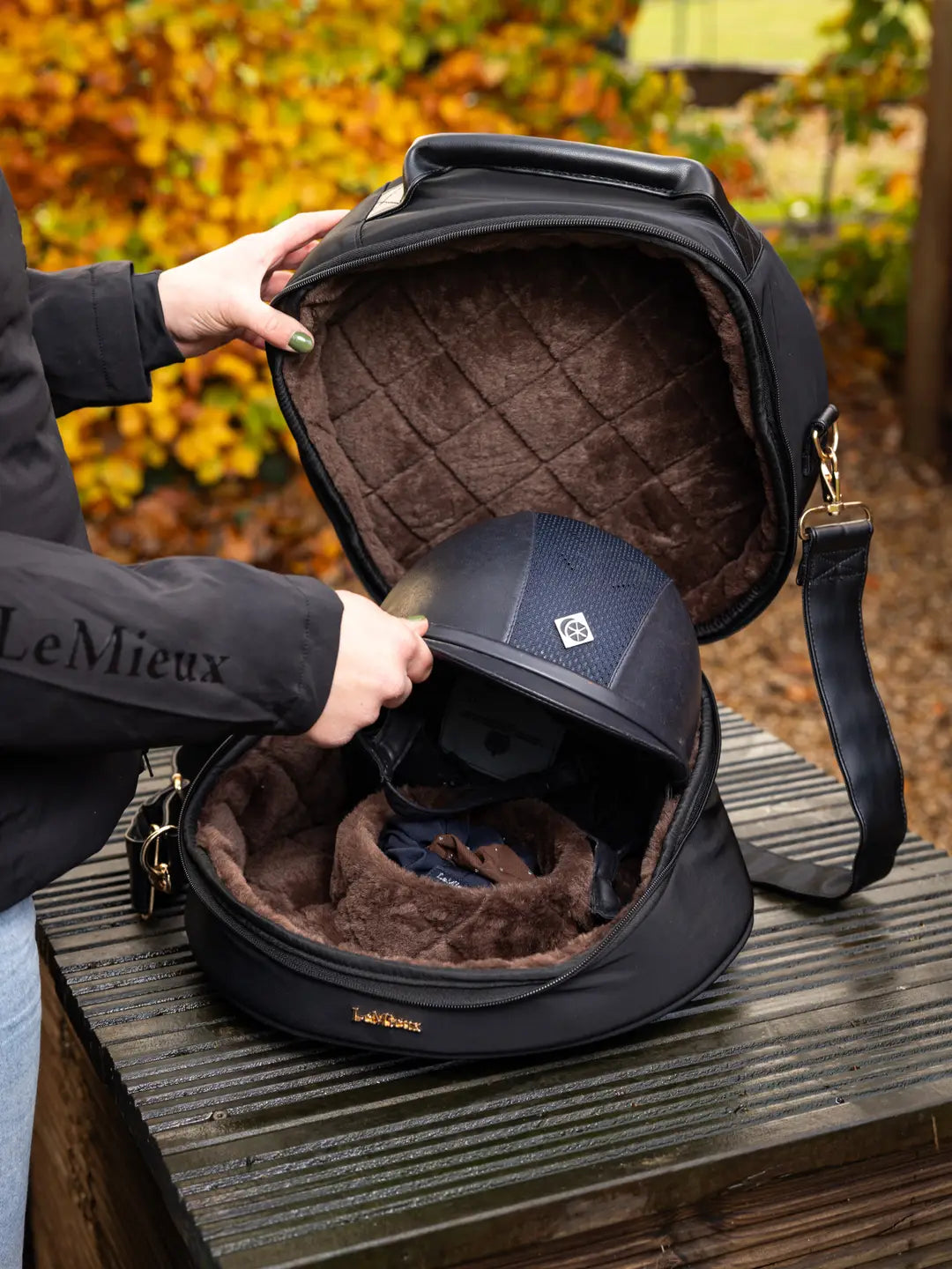 LeMieux Luxe Hjelmtaske