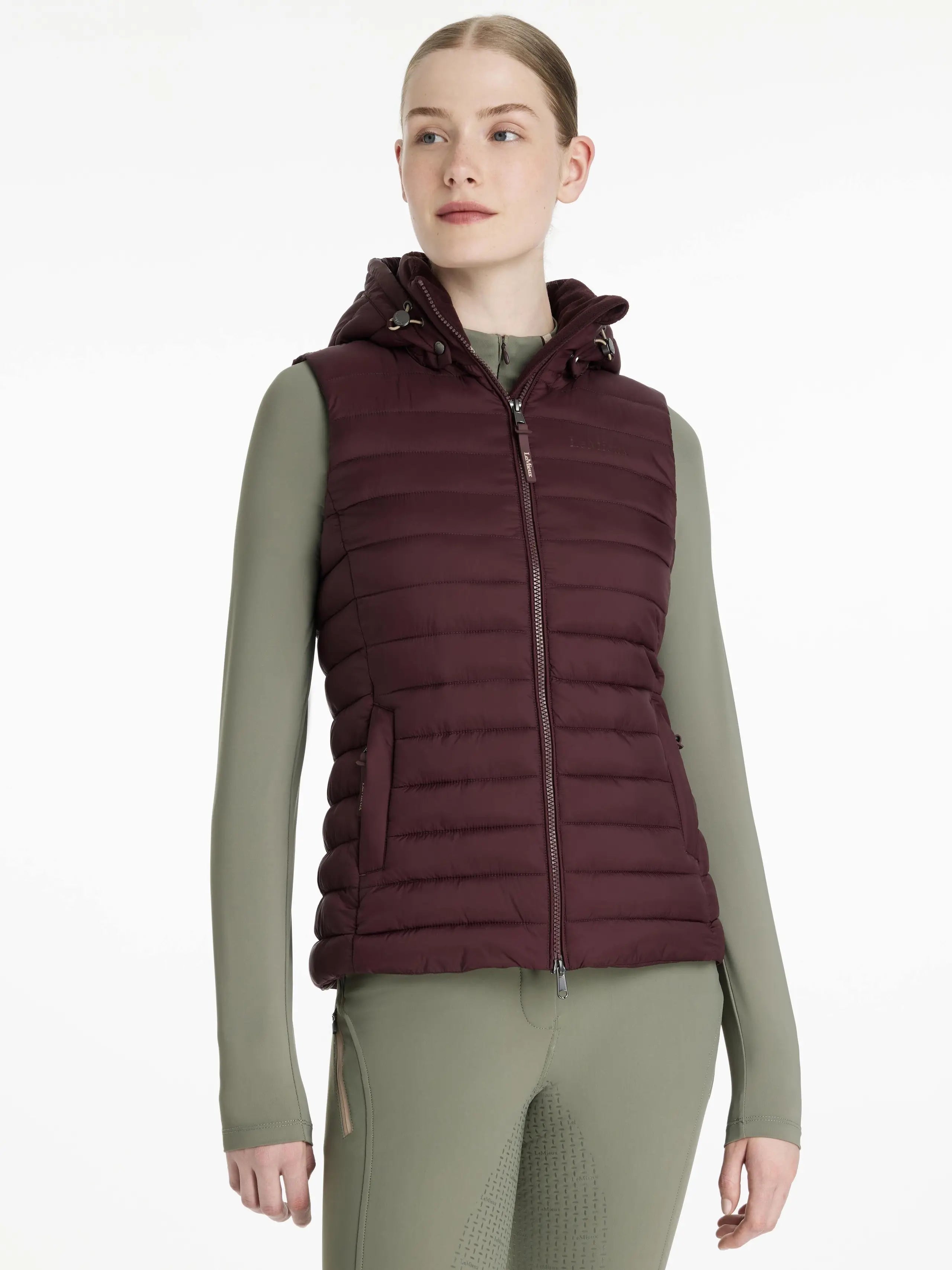 LeMieux Rose Quiltet Vest