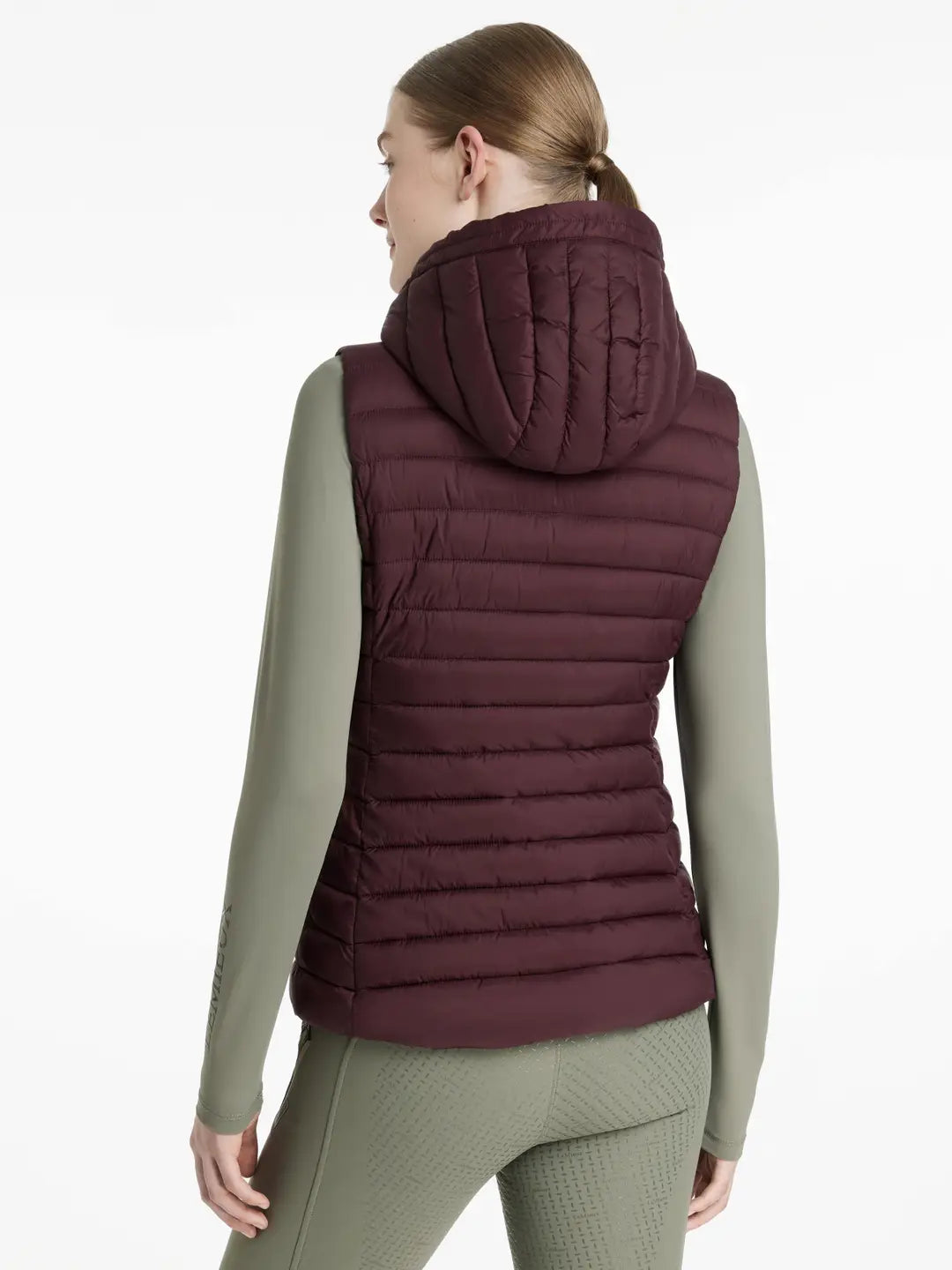 LeMieux Rose Quiltet Vest