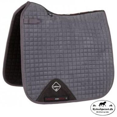 LeMieux Luxury Suede Dressurunderlag - Grå