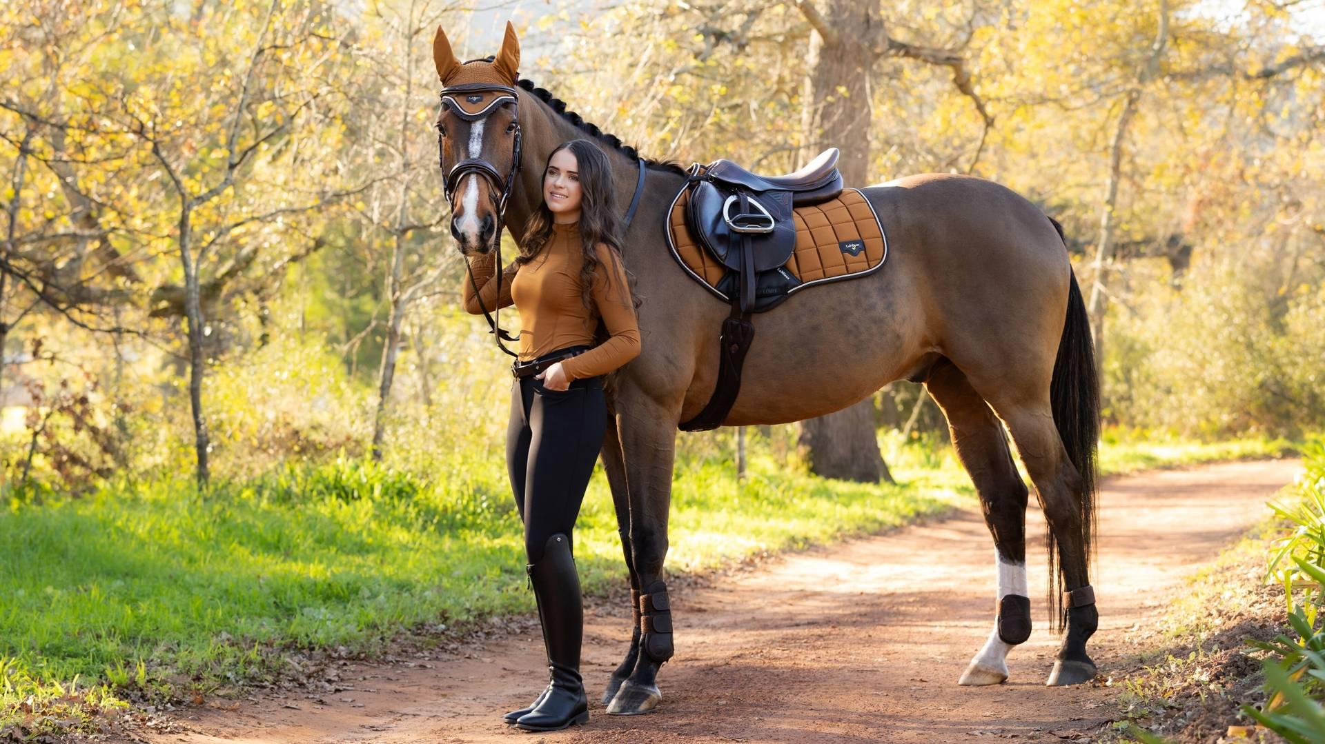 LeMieux Loire Classic Springunderlag - Ginger