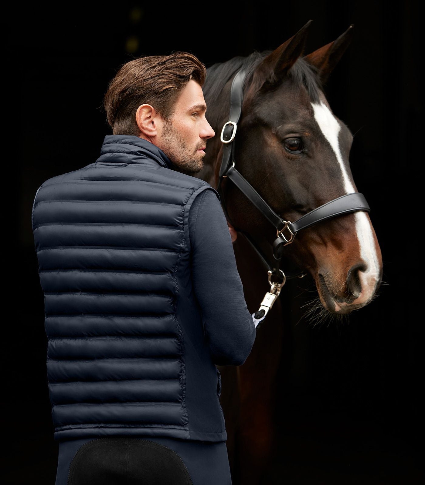 ELT Maine Vatteret Softshell Vest Til Mænd - Deepblue