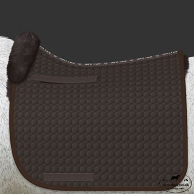 Mattes Square Medifell Dressurunderlag - Brun