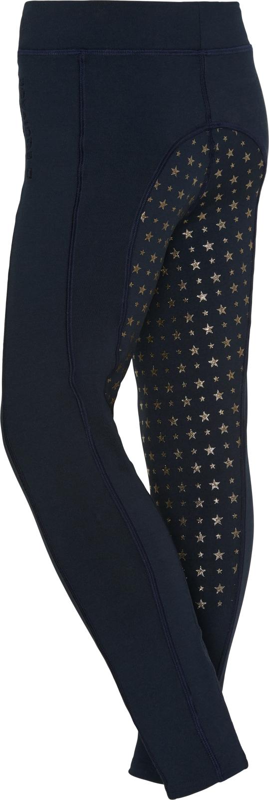 Equipage Molly Børne Ridetights M. Fuldgrip - Glimmer Navy