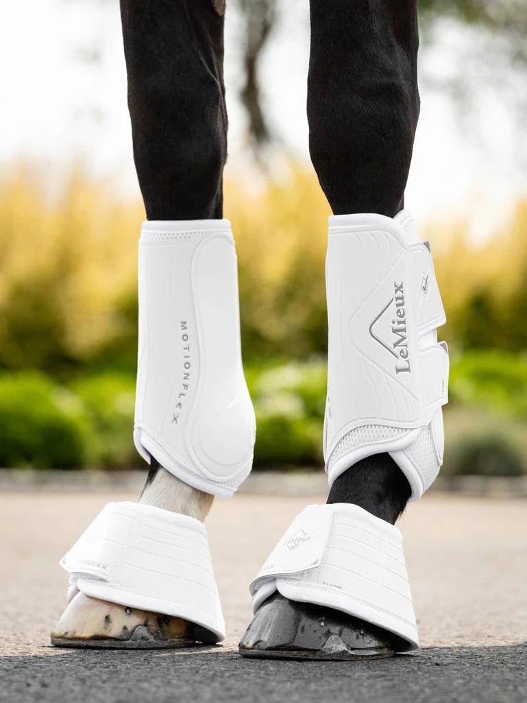 LeMieux Motionflex Dressur Gamacher - Hvid
