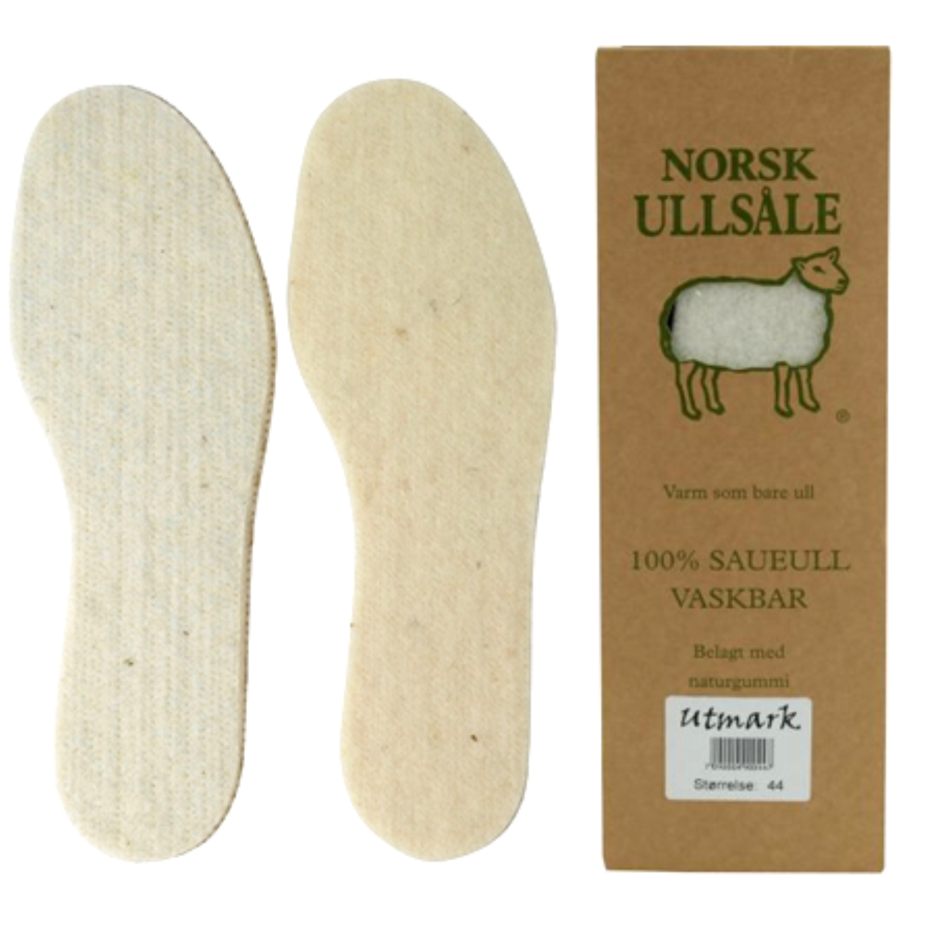 Norsk uldsåler til voksen