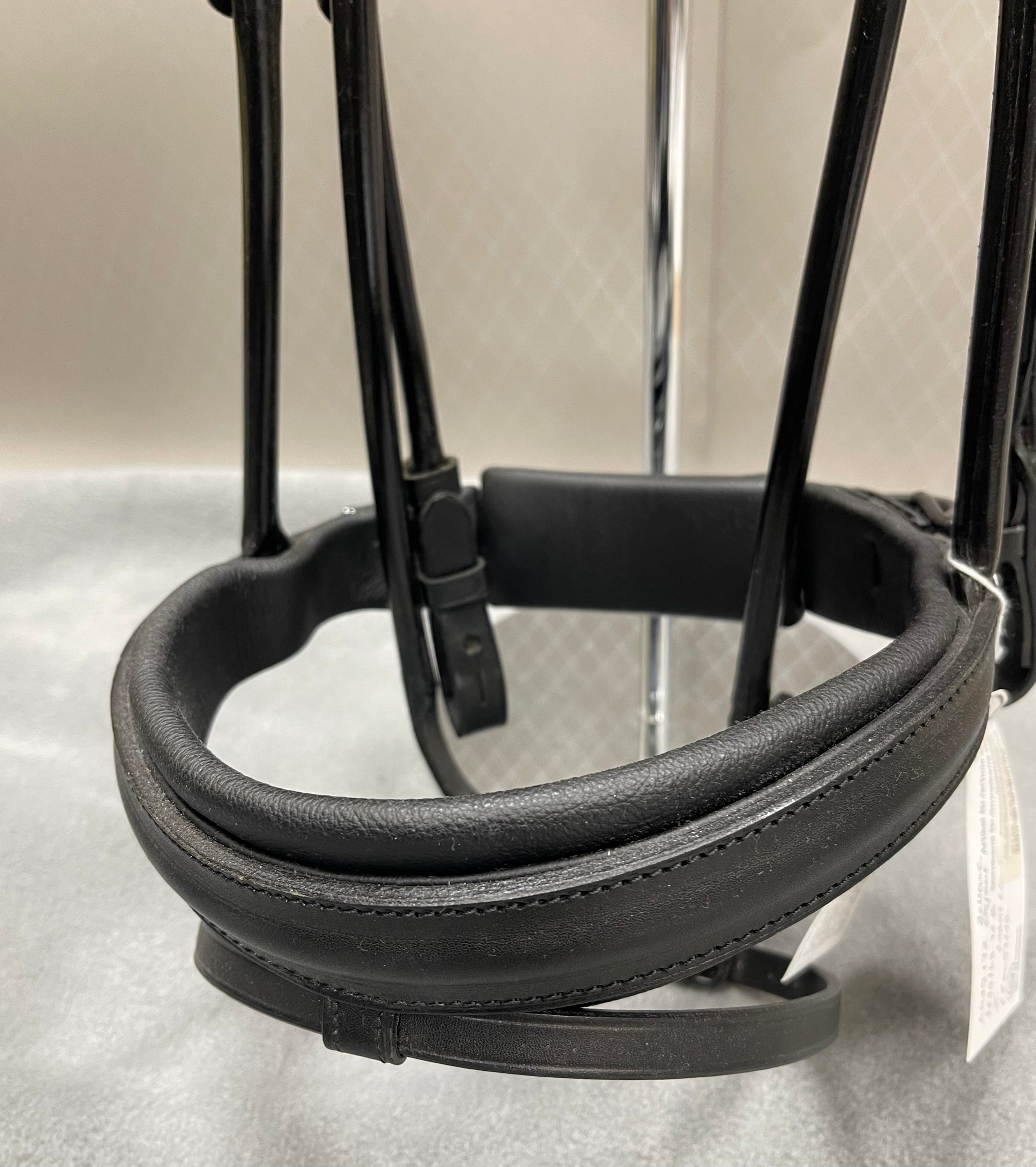 OS Bellevue Elegant Trense Nightline M. Feel Good Næsebånd - Sort/Sort