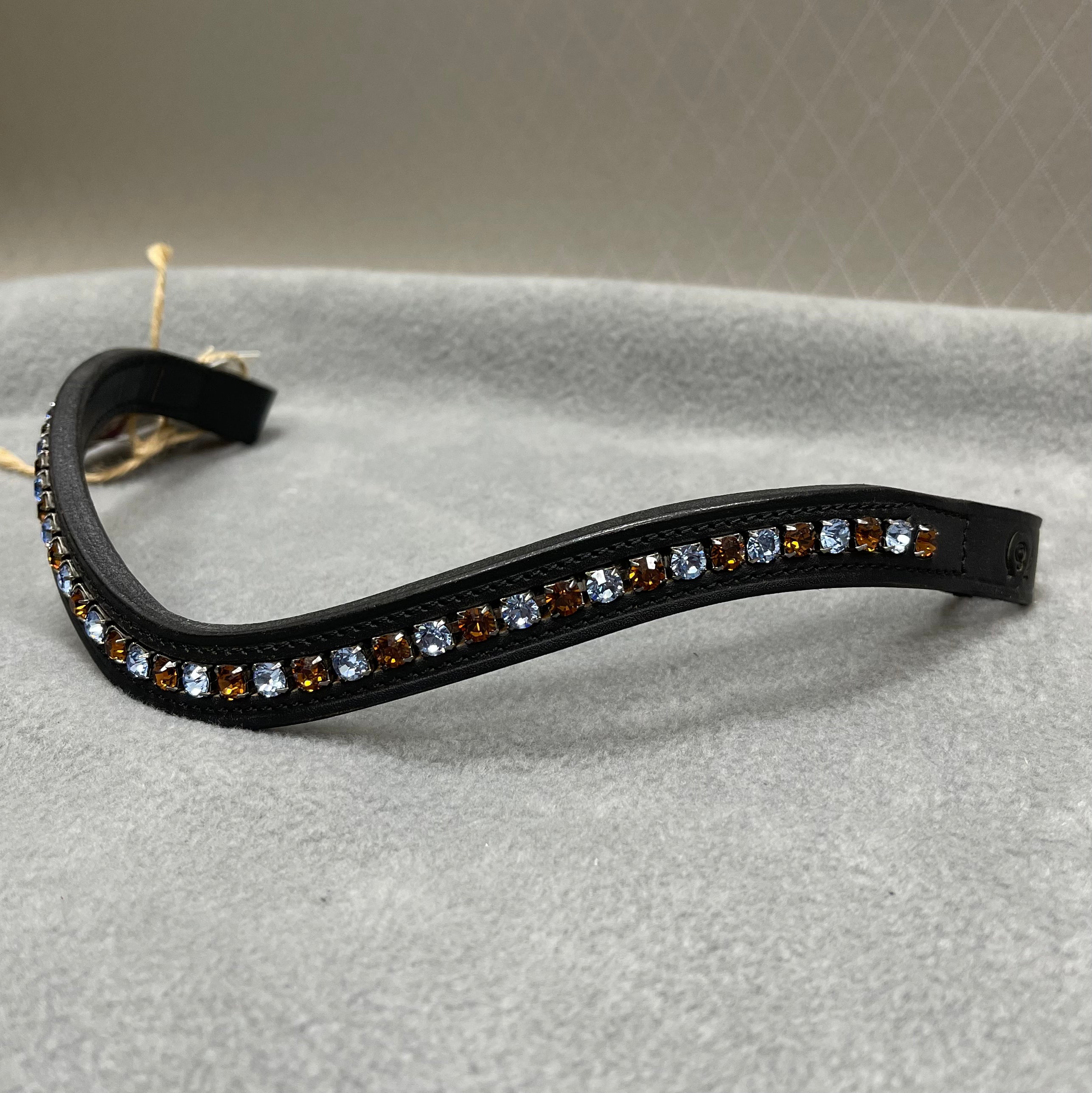 OS Pandebånd 2-farvet Crystal - Sort