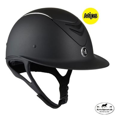 OneK Avance Ridehjelm M. Chrome Pipe & Mips - Sort
