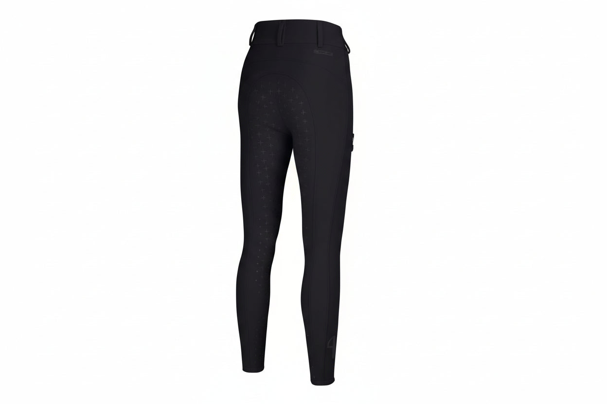 Pikeur Athleisure Amia Ridebuks M. Fuldgrip - Sort