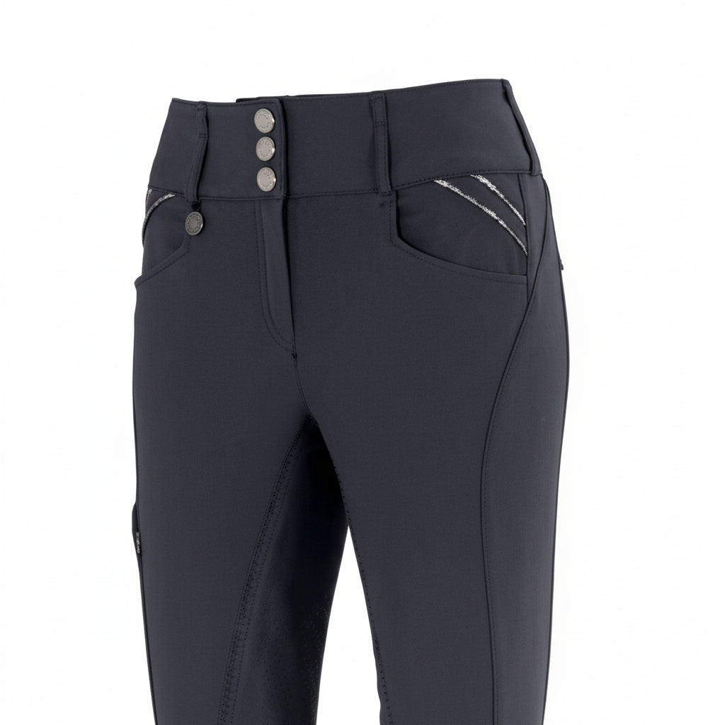 Pikeur Candela Glamor Ridebuks M. Fuldskind - Dark Shadow
