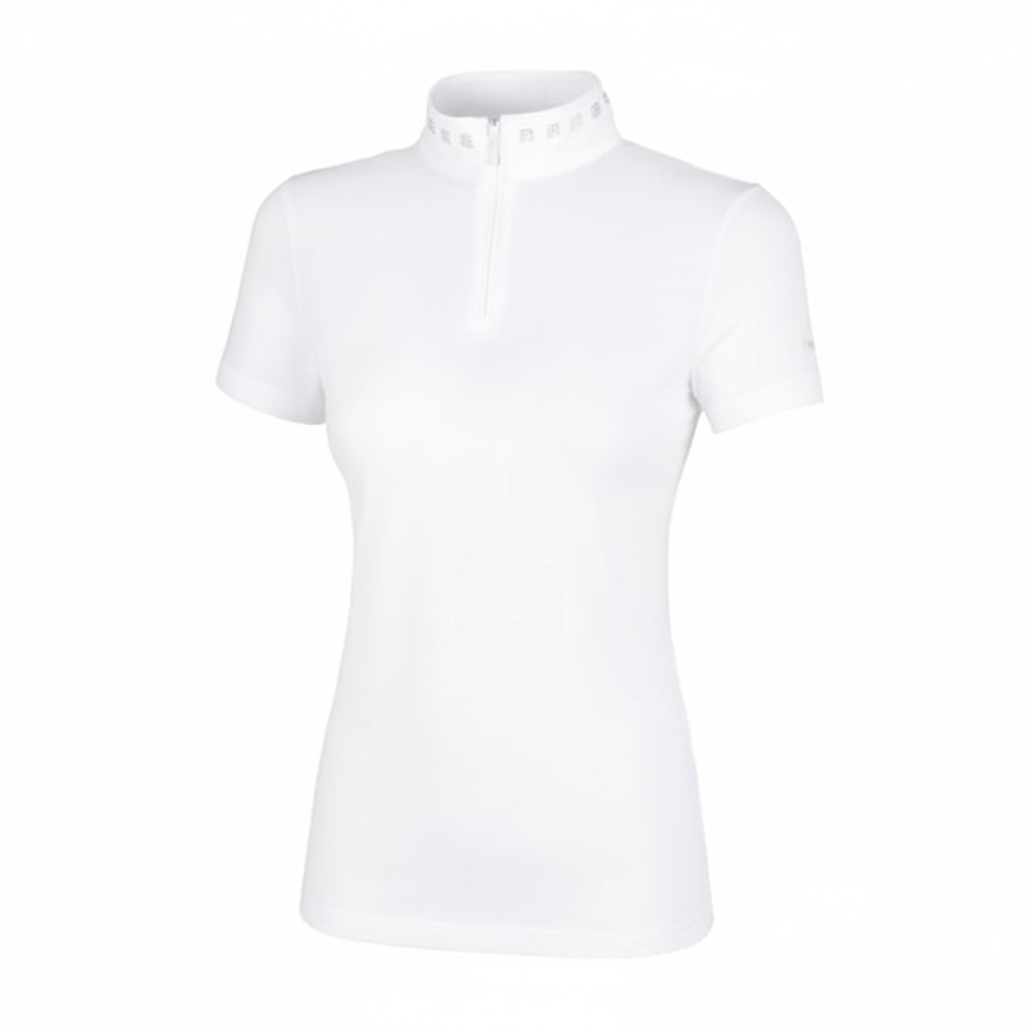 Pikeur Sports Icon Stævne Shirt M. Sten - Hvid