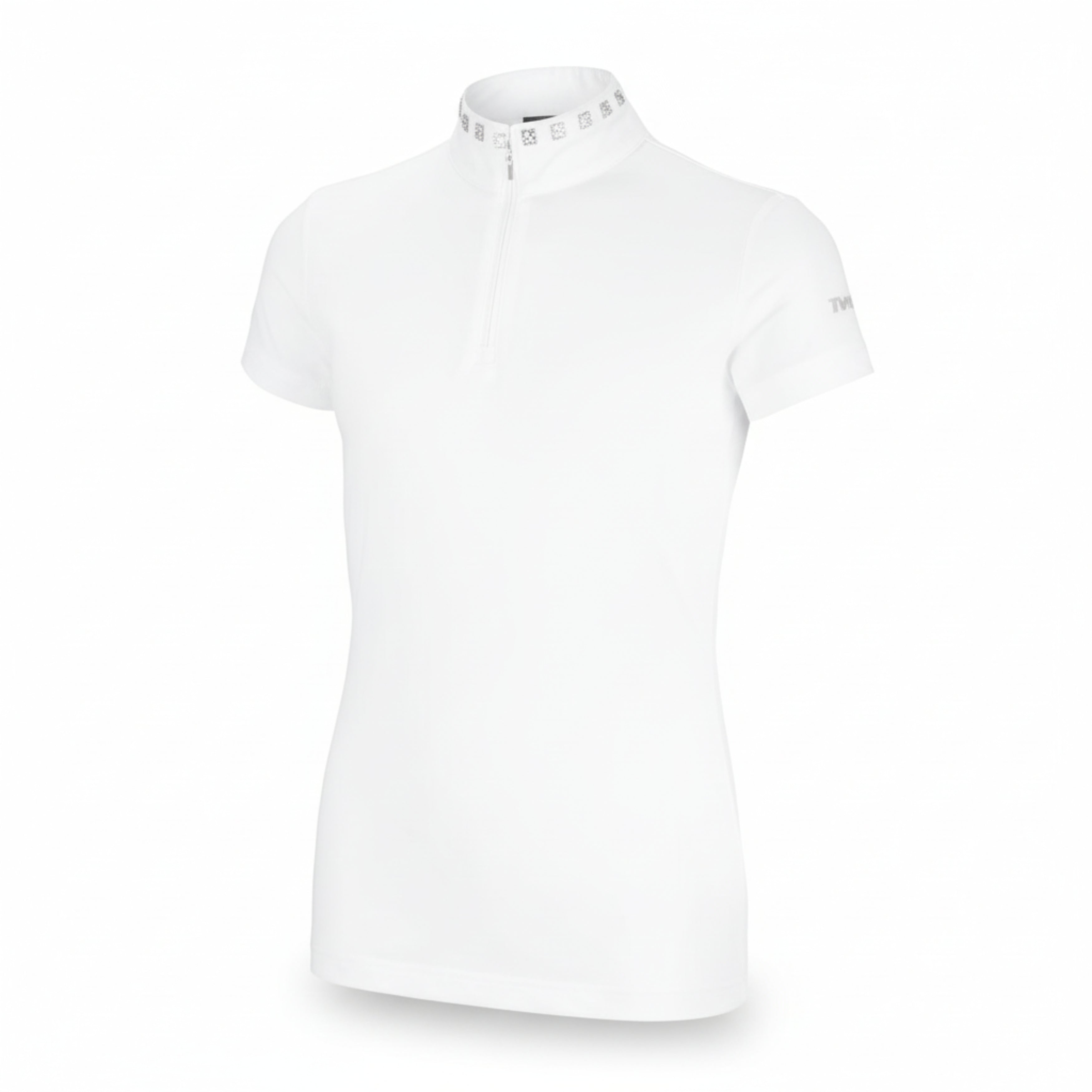 Pikeur Icon Junior Stævne T-Shirt M. Sten - Hvid