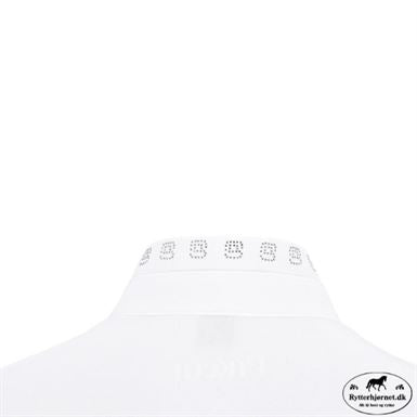 Pikeur Icon Junior Stævne T-Shirt M. Sten - Hvid