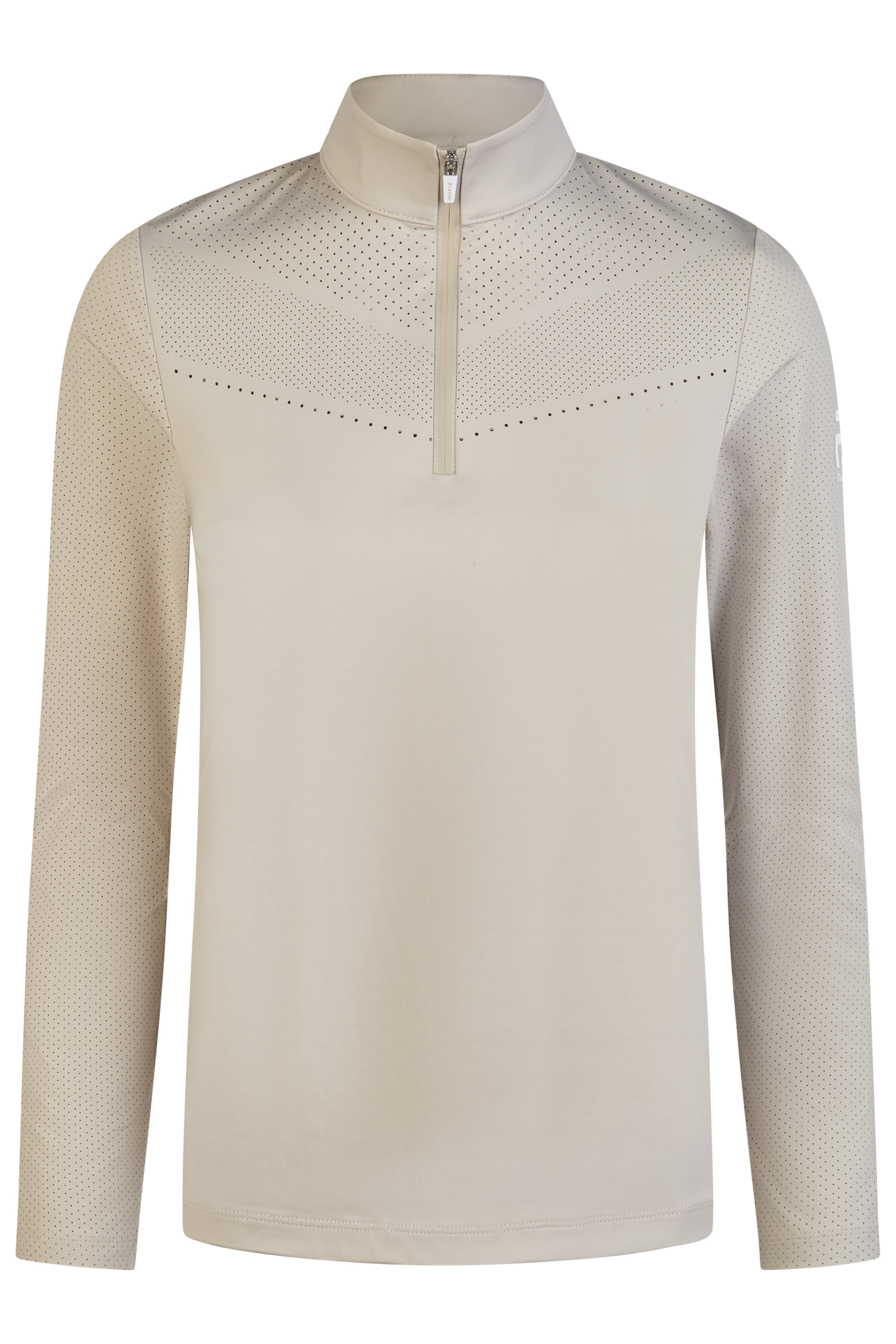 Pikeur Lasercut Langærmet Ridebluse