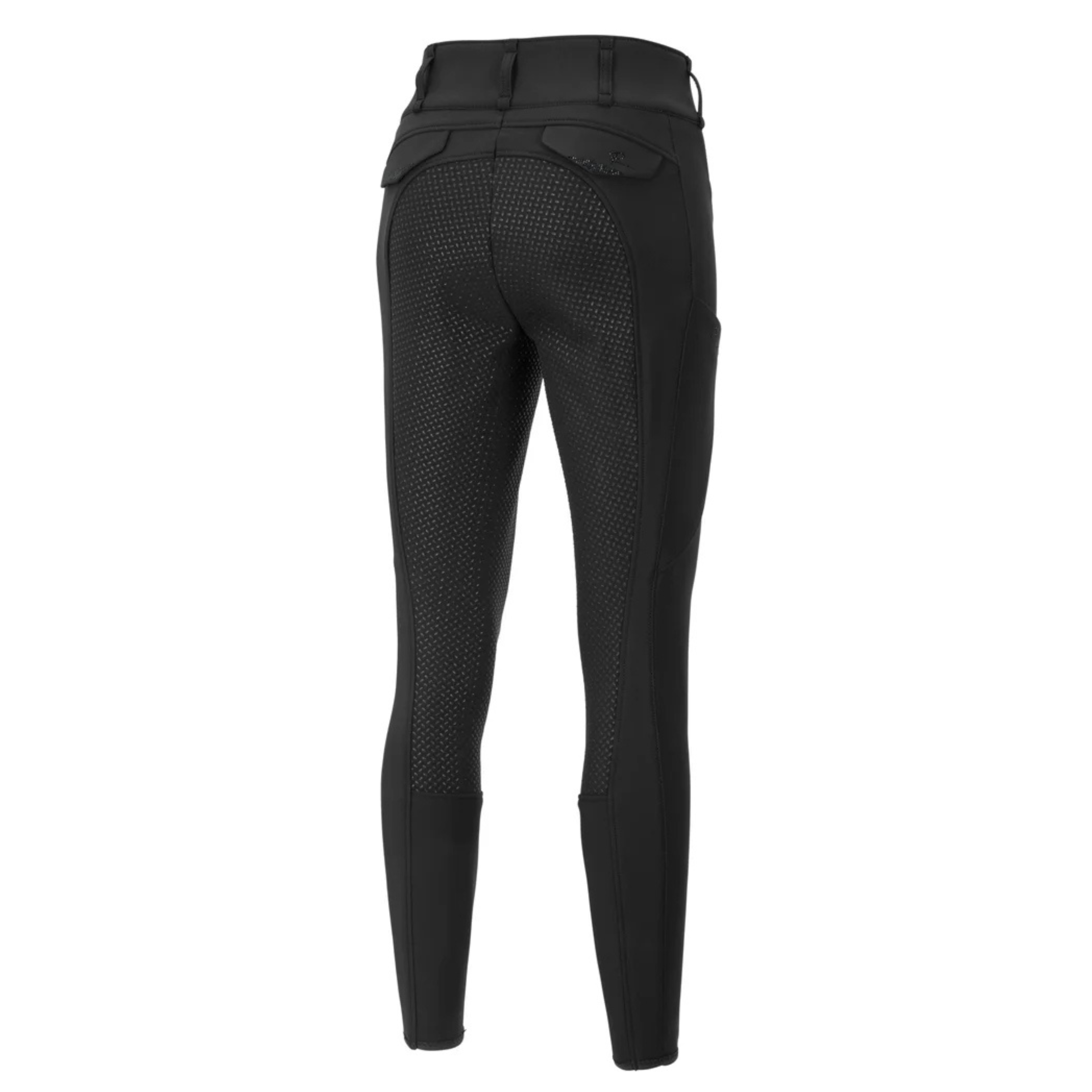 Pikeur Laure Softshell Ridebukser med Fuldgrip - Sort