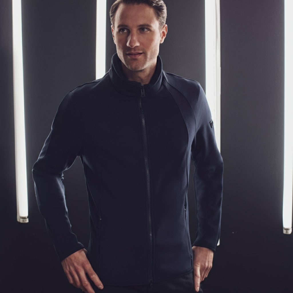 Pikeur Malik Fleecejakke Til Herre - Navy