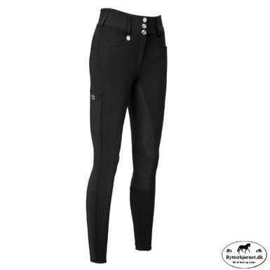 Pikeur New Candela Riderbukser M.Fuld Grip - Sort