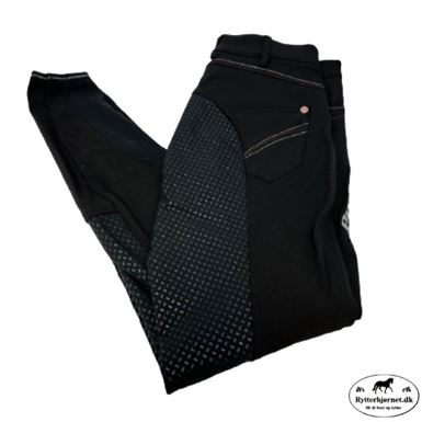 Pikeur Patricia Junior Ridebuks M. Fuldgrip - Sort