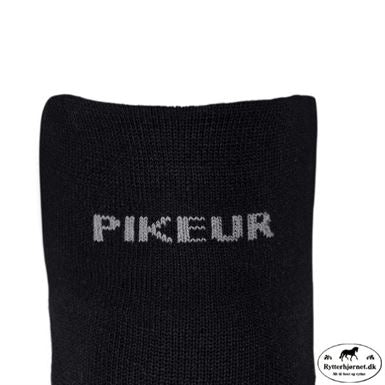 Pikeur Sneakers Strømper - Sort/Silver