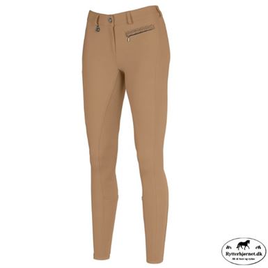 Pikeur Vally Ridebukser m.Fuldgrip - Caramel