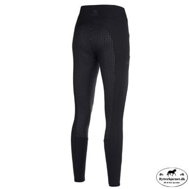Pikeur Violette Ridebukser m.Fuldgrip - Sort