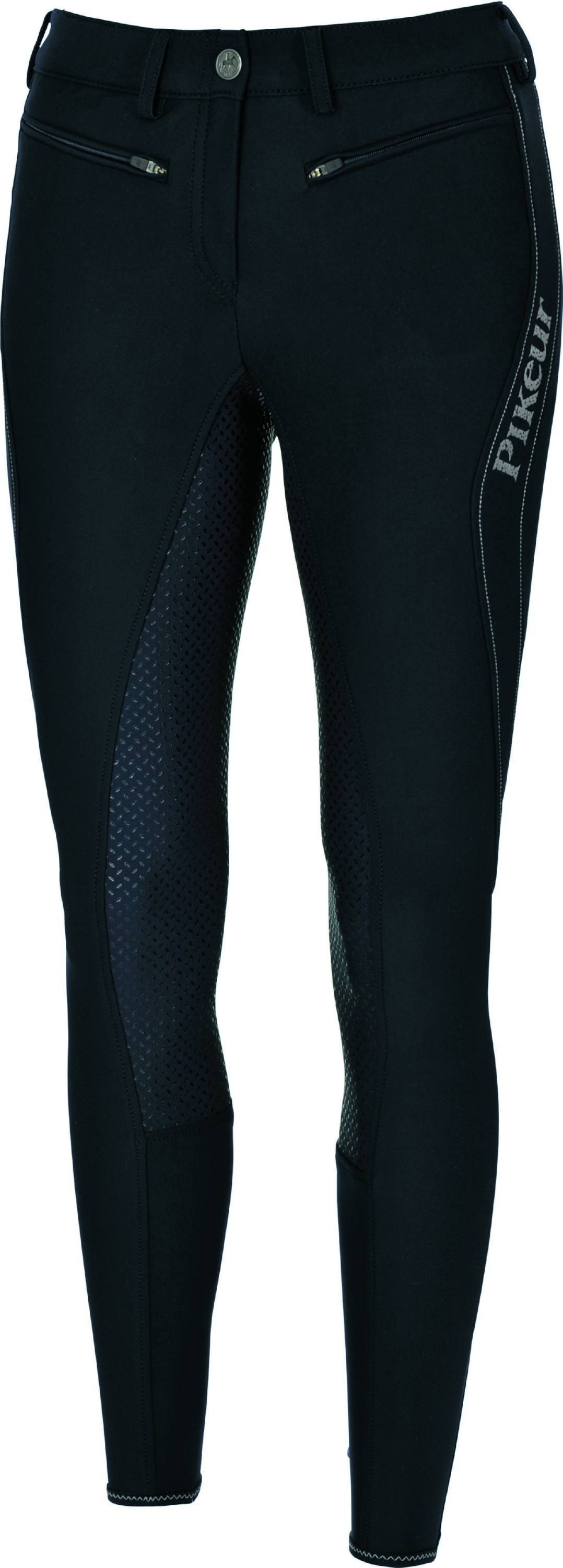 Pikeur Ailine Ridebukser m. Fuldgrip - Sort