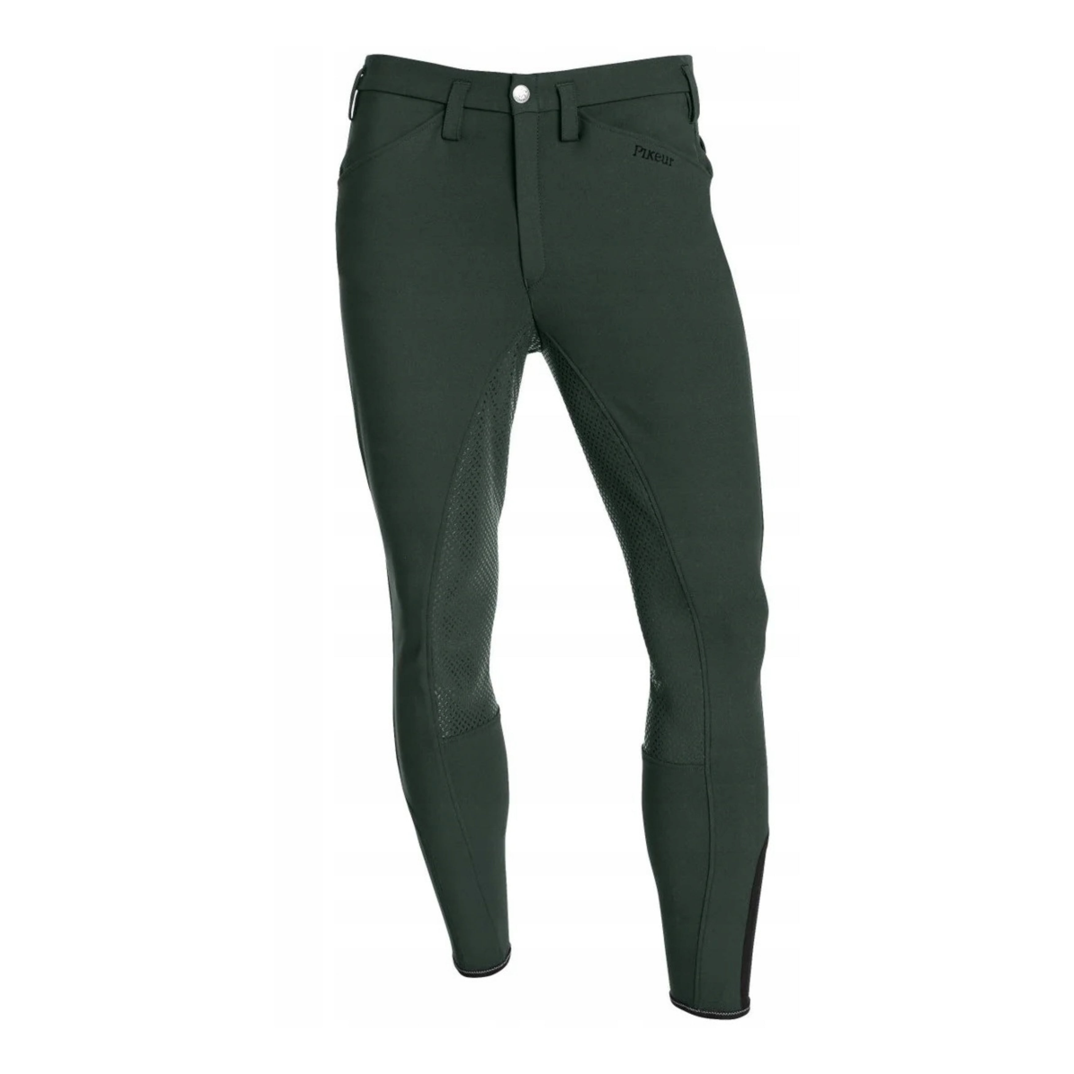 Pikeur Rossini Herre Ridebukser m. Fuldgrip - Dark Green