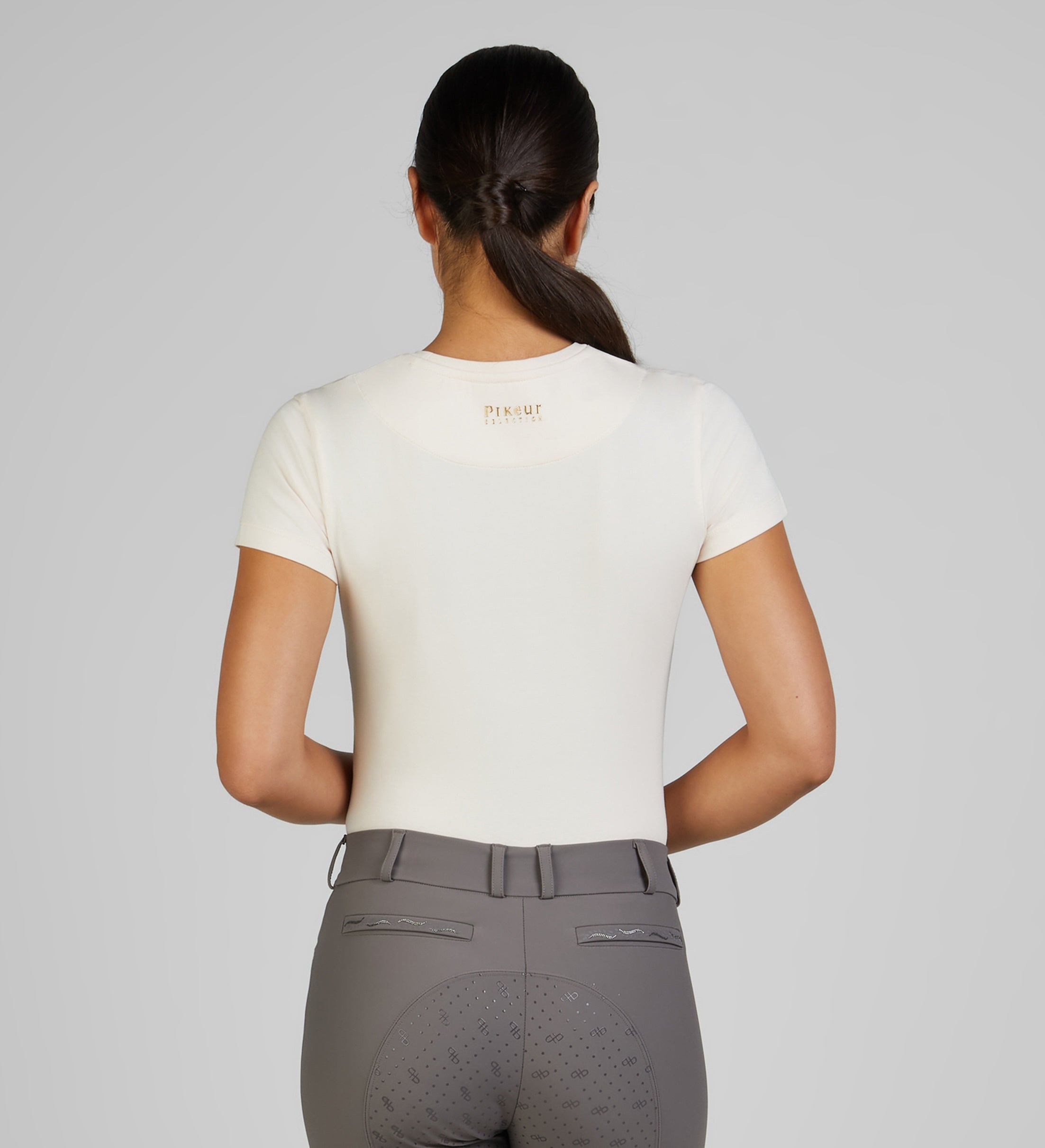 Pikeur T-Shirt Med Rund Hals - Soft Rose