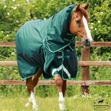 Premier Equine Buster 200 Gram Dækken M.Snug Fit Hals - Grøn