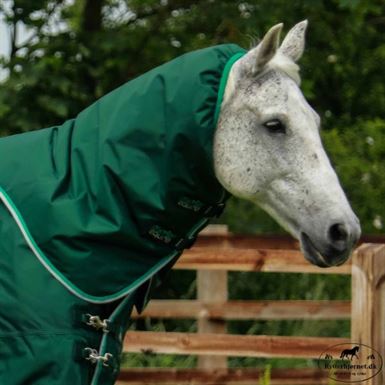 Premier Equine Buster 200 Gram Dækken M.Snug Fit Hals - Grøn