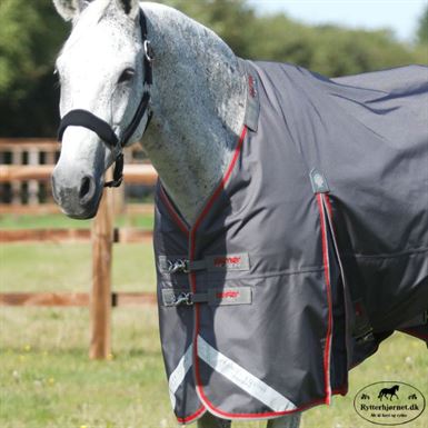 Premier Equine Buster 50 gram Dækken M. Snug Fit Hals - Grå