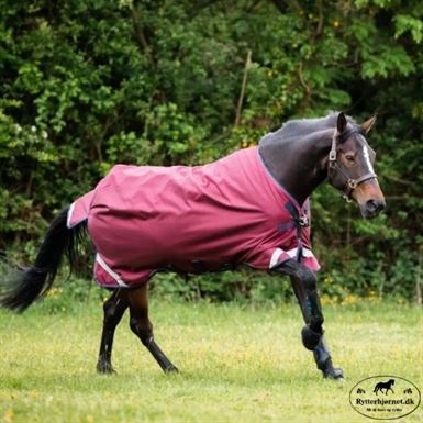 Rambo Original Turnout Lite Regndækken 0gram - Burgundy