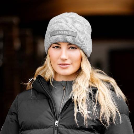 LeMieux Reflective Beanie Hue - Grå