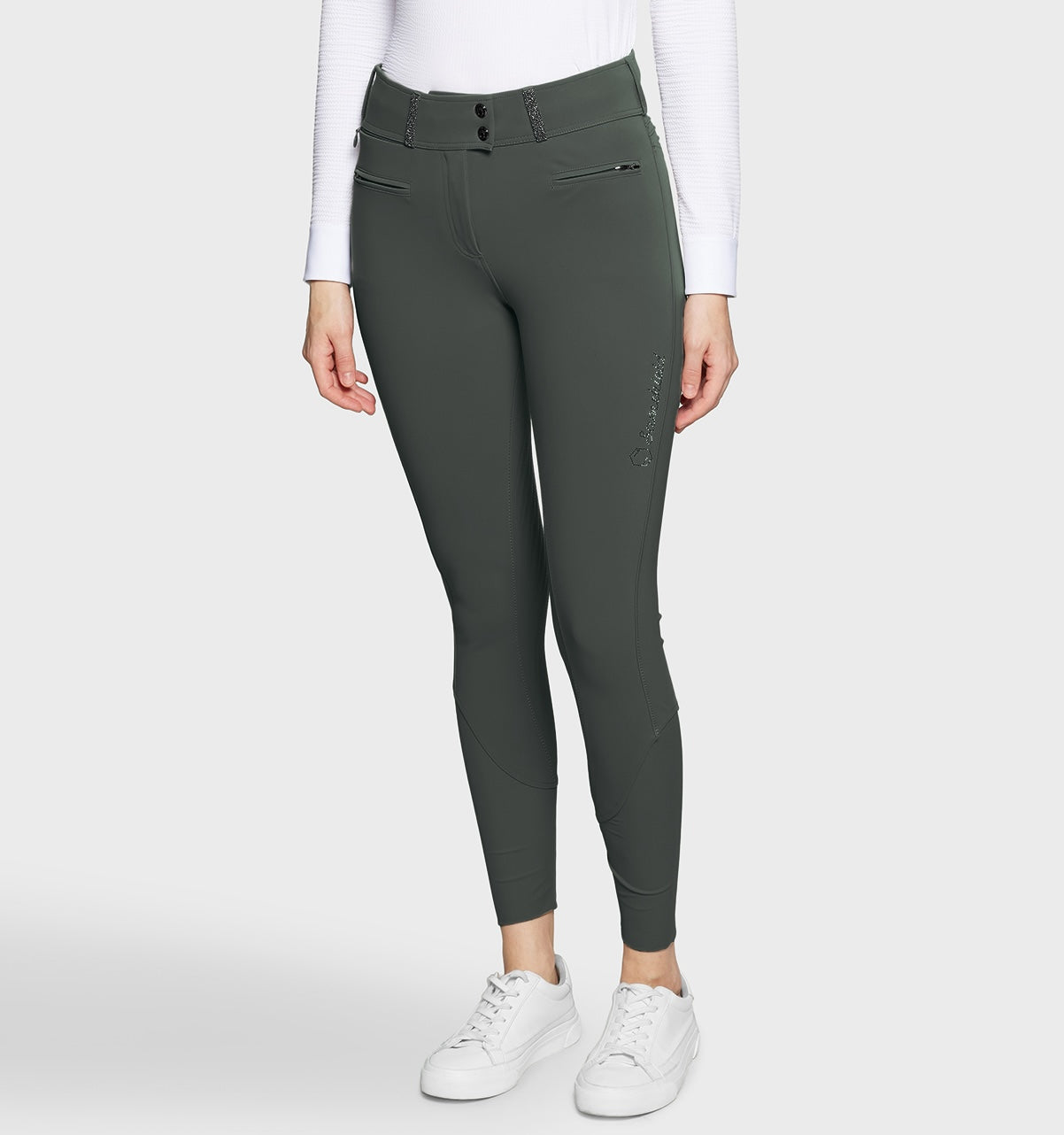 Samshield Claranova Ridebukser Med Fuldgrip