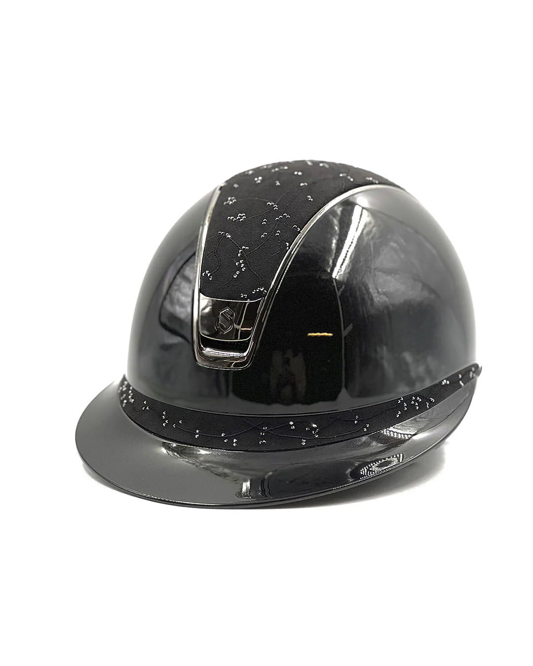 Samshield 2.0 Miss Shield Glossy Crystal Leaf Bl.+Trim Black Chrome Dressur Cut