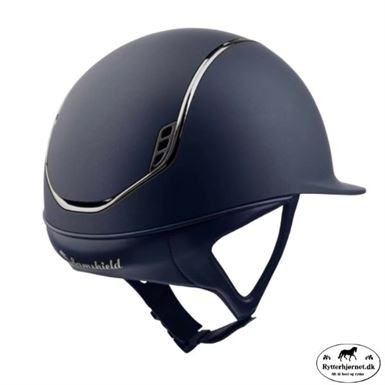 Samshield 2.0 Shadowmatt M. Black Chrome Trim & Blazon- Navy