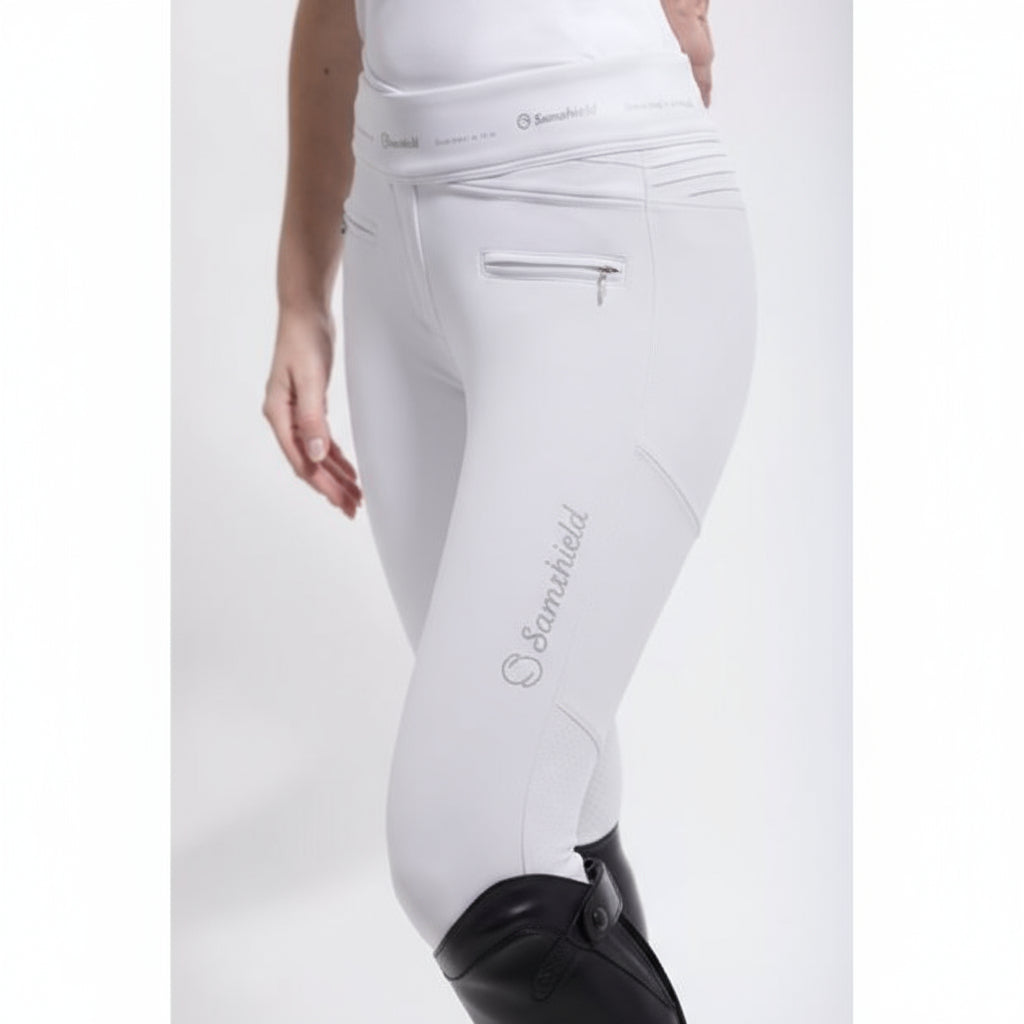 Samshield Alpha Vinter Ridetights - Hvid