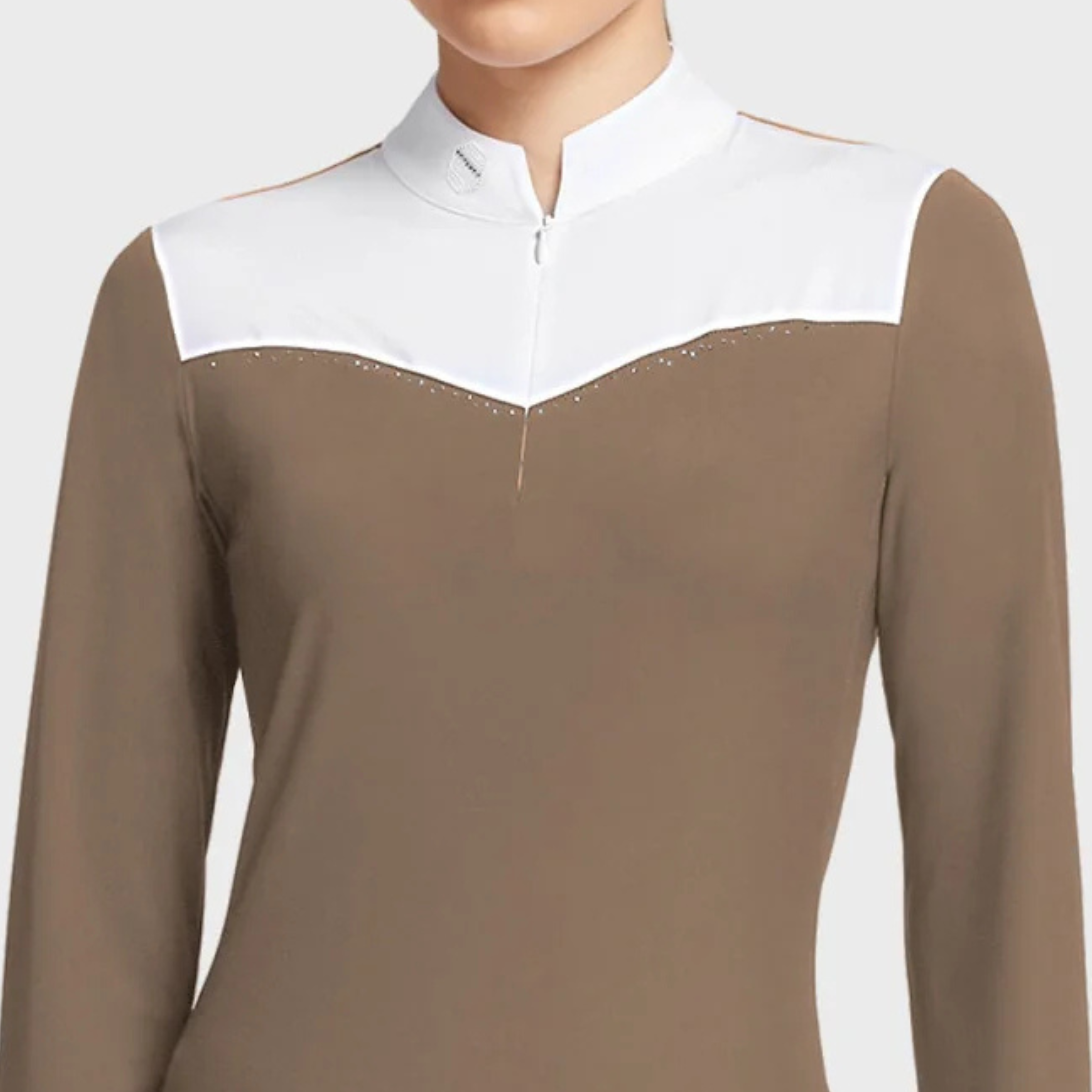 Samshield Amanda Langærmet Stævne Shirt - Camel