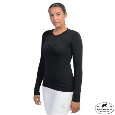 Samshield Axella Crystal Langærmet Bluse - Sort