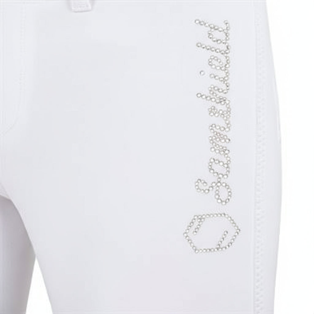 Samshield Clara Vinter Ridebukser Fuldgrip - Hvid