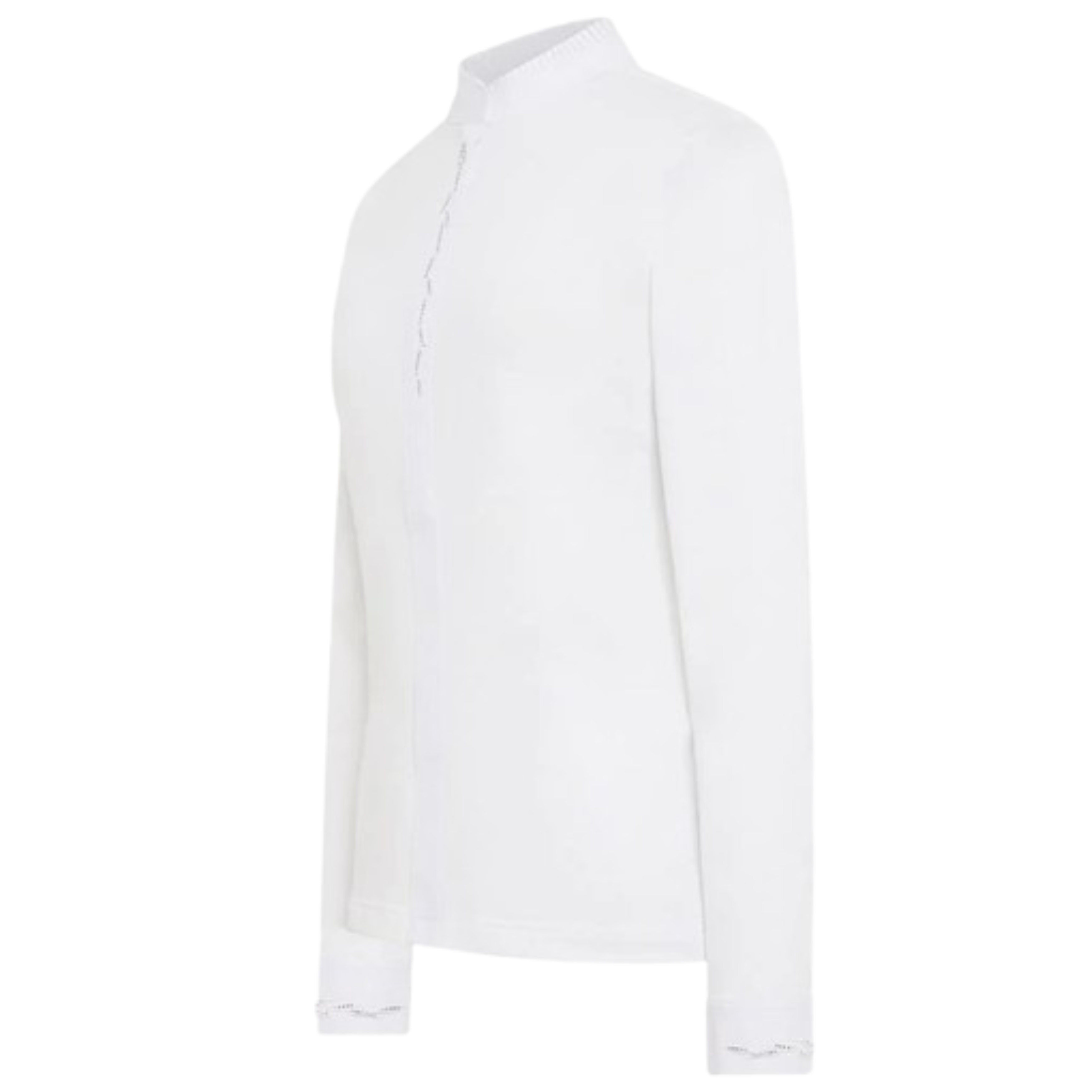 Samshield Juliette Crystal Flower Stævne Shirt - Hvid