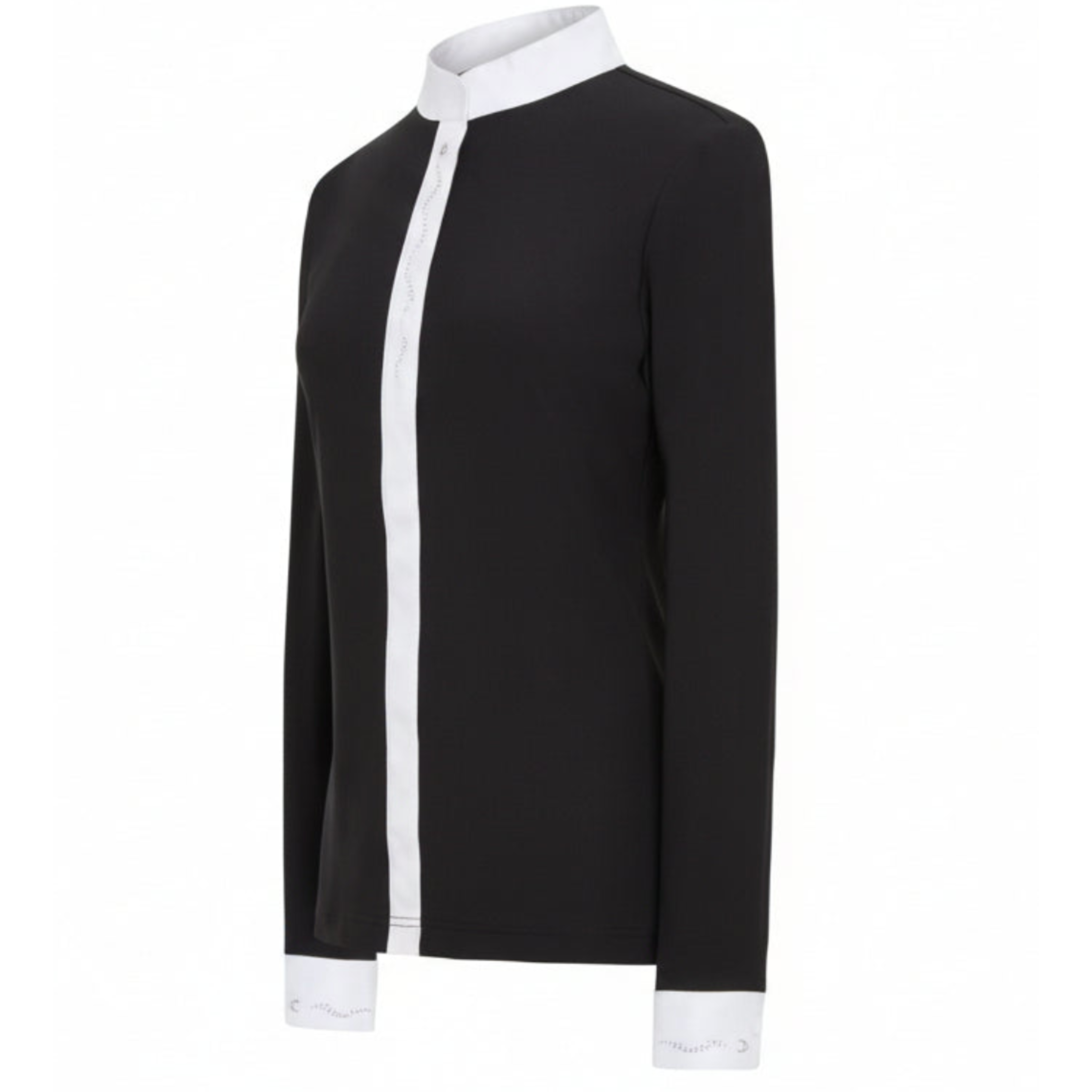 Samshield Juliette Crystal Flower Stævne Shirt - Sort