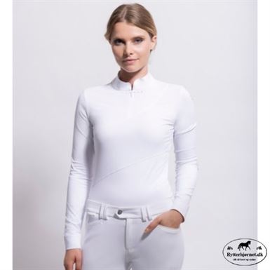 Samshield Lana Stævneshirt m. Lange Ærmer - Hvid