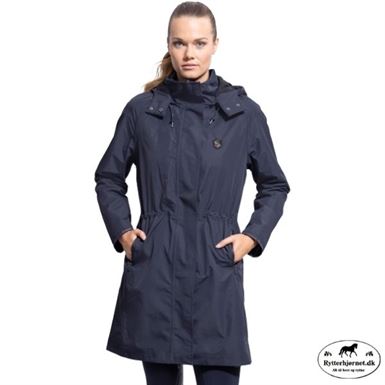 Samshield Liv Lang Regnfrakke - Navy