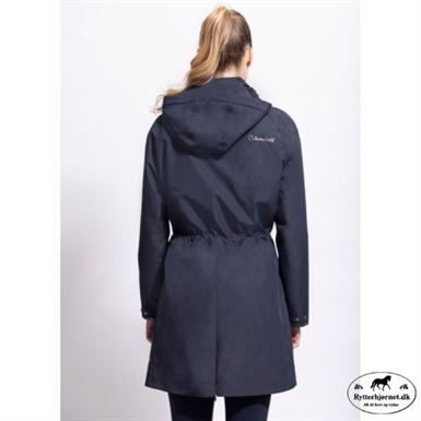 Samshield Liv Lang Regnfrakke - Navy