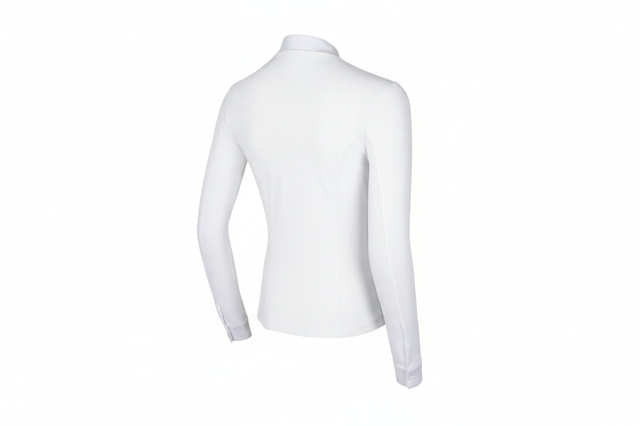 Samshield Louisy Langærmet Stævneshirt - Hvid