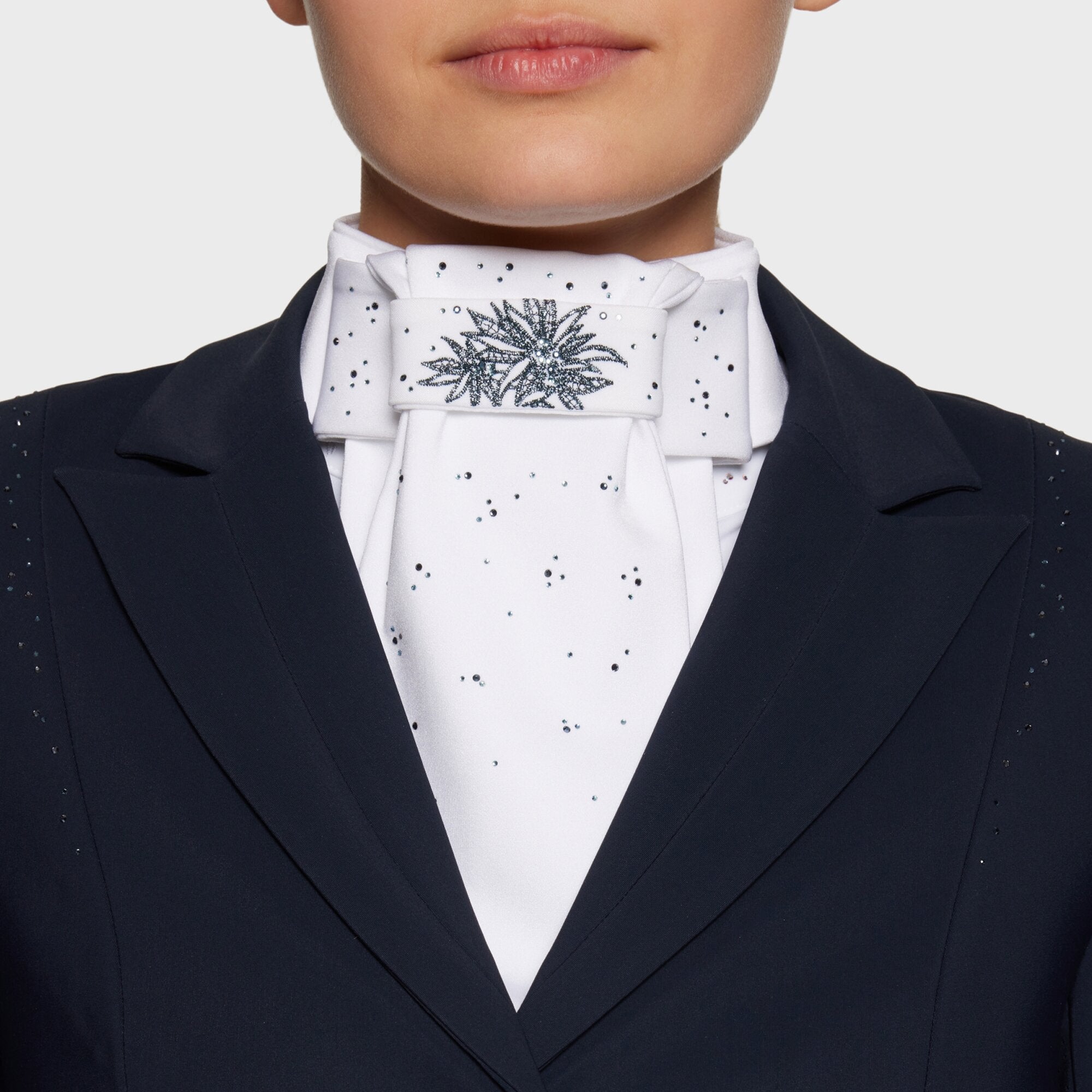 Samshield Plastron Springflower - Hvid/Navy